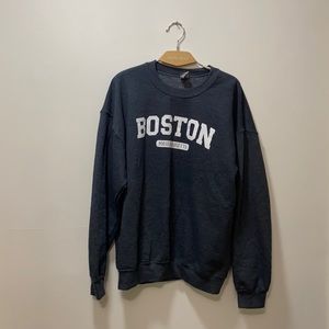 Boston Massachusetts Crewneck Pullover
